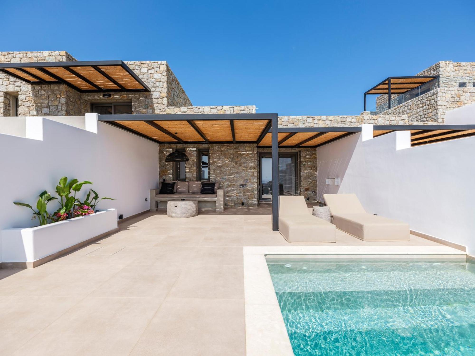 Villa Evi & Suites Mykonos Town Exterior foto