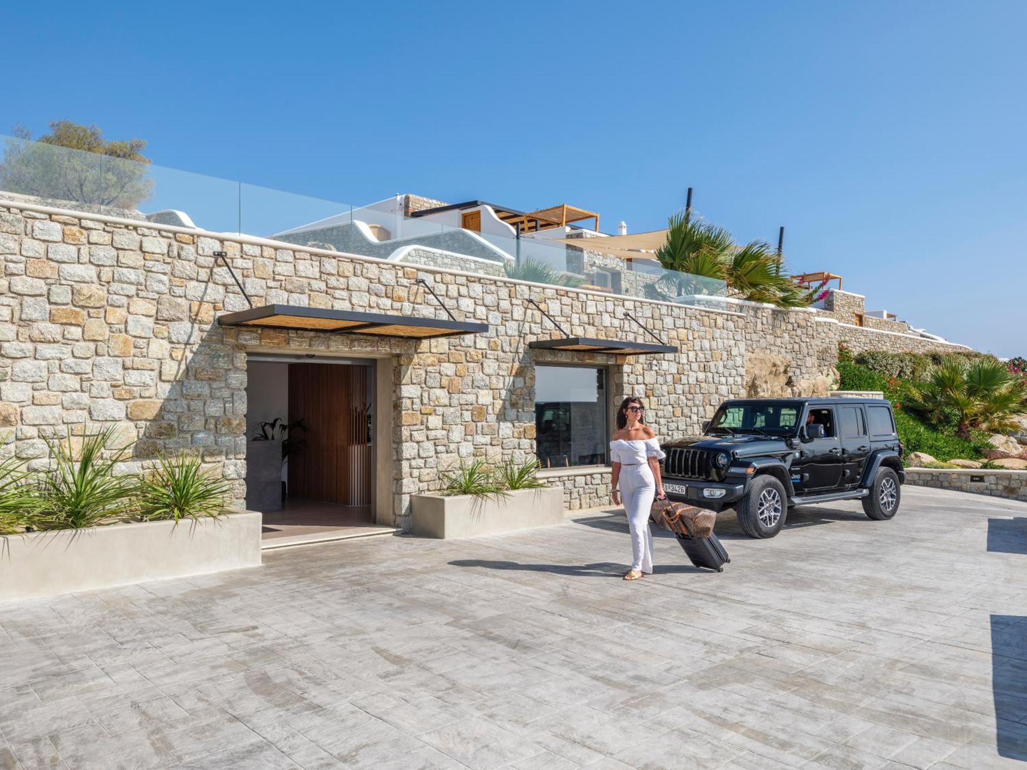 Villa Evi & Suites Mykonos Town Exterior foto