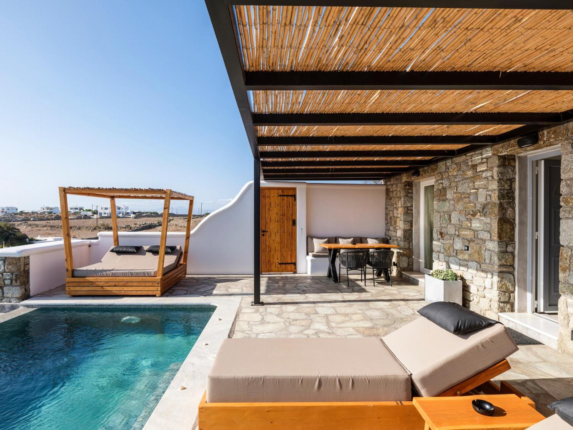 Villa Evi & Suites Mykonos Town Exterior foto