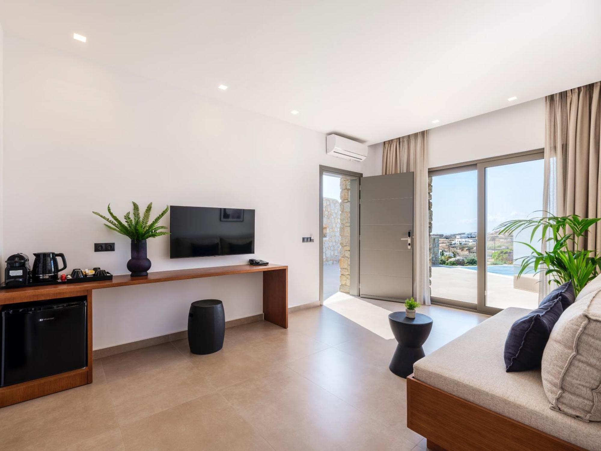 Villa Evi & Suites Mykonos Town Exterior foto