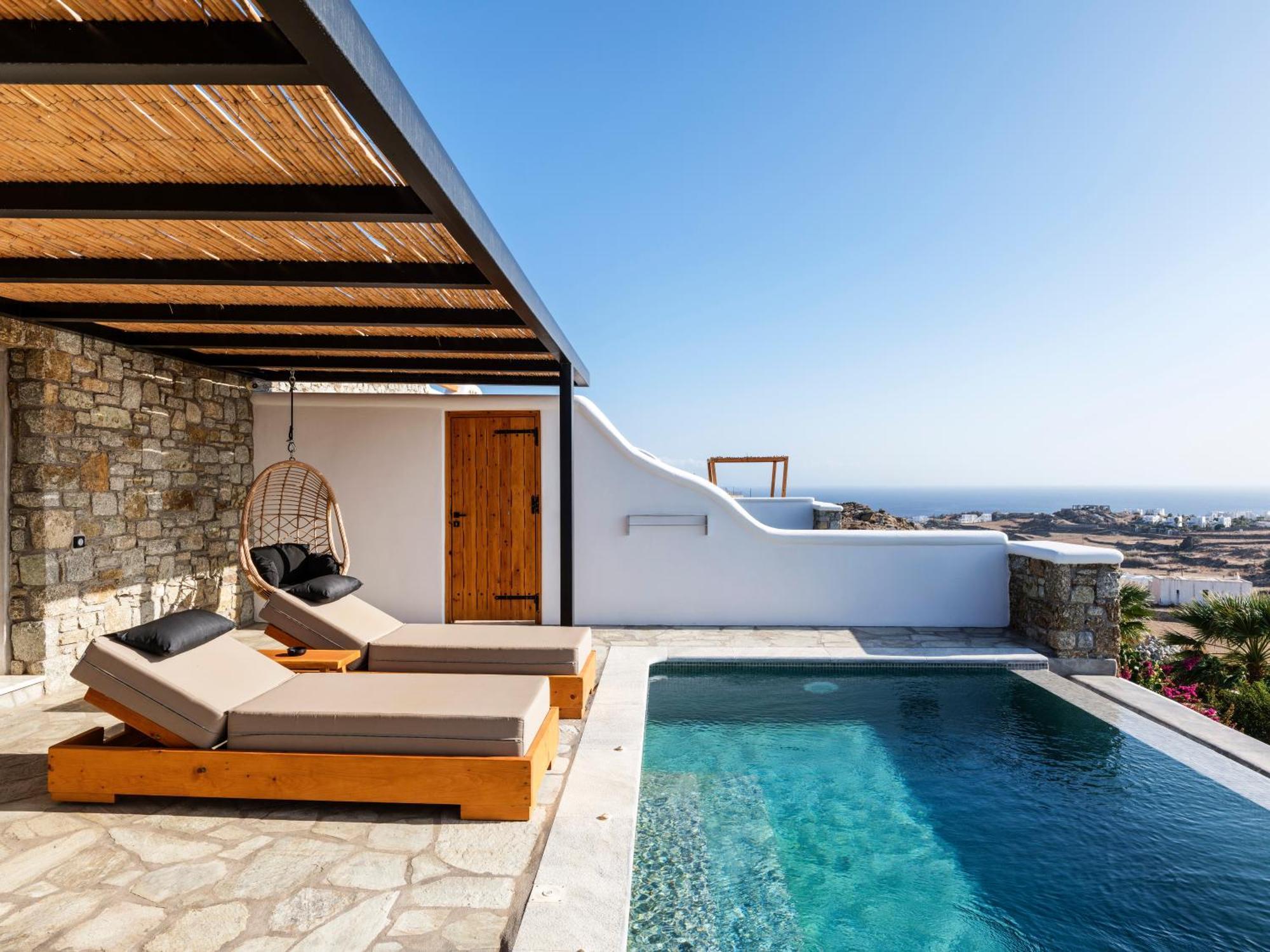 Villa Evi & Suites Mykonos Town Exterior foto