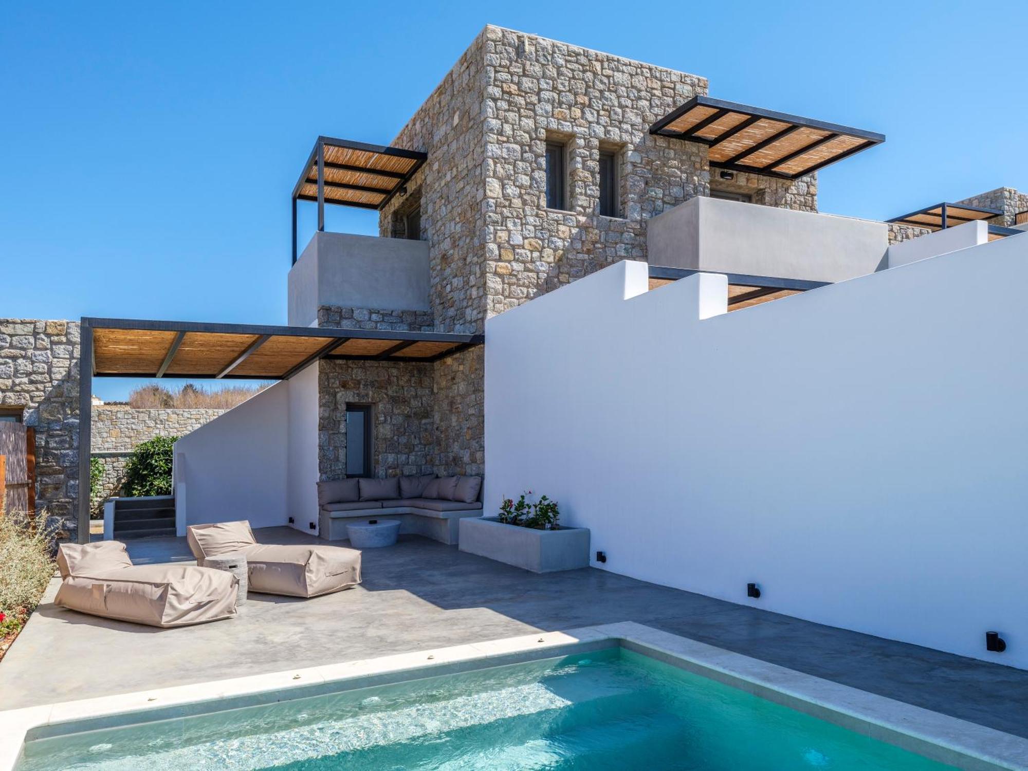Villa Evi & Suites Mykonos Town Exterior foto